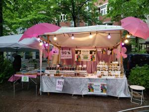 Winterfeldplatz Marmeladen 90%Frucht Erloes fuer die Strassenkatzen in Paphos Zypern